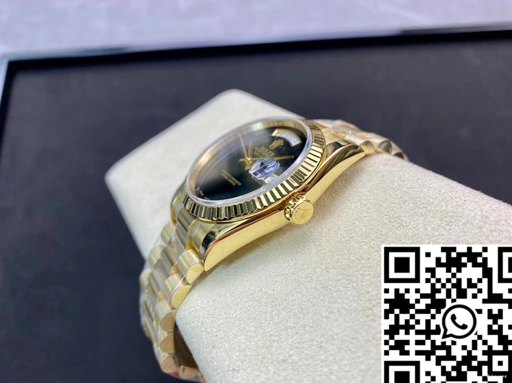 Dial 36MM Factory Calendar Date Double BP Day Black Rolex 0427